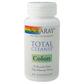 Solaray - Total Cleanse Colon, 60 capsules