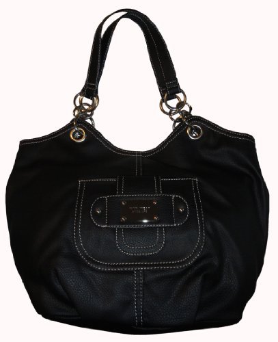 Womens Nine West Purse Groove Black