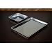 Deluxe 2 Piece Stainless Steel Bakeware Set with Jelly Roll Pan/ Cookie Sheet, Cake Pan