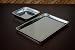 Deluxe 2 Piece Stainless Steel Bakeware Set with Jelly Roll Pan/ Cookie Sheet, Cake Pan
