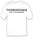 Ticonderoga: Key To A Continent T-shirt