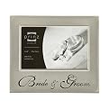 Endless Love Bride & Groom Metal Frame - Silver (4x6")