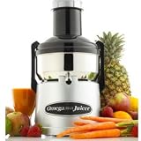 Omega BMJ330 Commercial 350-Watt Stainless-Steel Pulp-Ejection Juicer