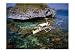 Bangka with Female Passenger on Clear Water, Hundred Islands National Park, Pangasinan, Philippines, Islands Photographic Poster Print by John Pennock, 32x24