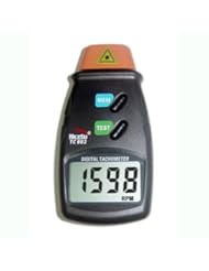 Automotive Parts and Accessories: Handheld Digital Laser Photo Tachometer RPM Tach Small Engine Motor Speed Gauge - Nicety