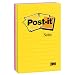 Post-it Notes, 4 x 6-Inches, Ultra Collection, Lined, 3-Pads/Pack