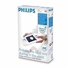 Philips FC8021/03 S-Bag Disposable Dustbags (4 Pack)