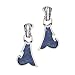 Reversible Coyote w/Lapis Inlay Earrings