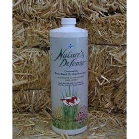 Nature's Defense Fly Repellent 32oz concentrate