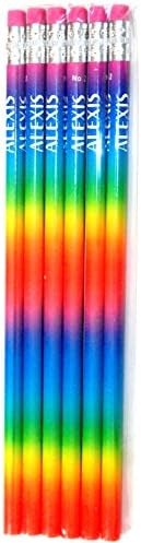 Alexis Pencils - Name Personalized Pencils 24-pack