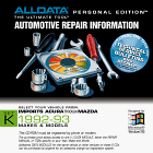 ALLDATA Personal Edition Automotive Repair Information CD Disc; 1992-1993 Imports, Acura through Mazda; Disc Set K