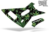 Guitar Hero 2 Faceplate Skin Xbox 360 - (Xplorer Guitar) Weeds Black