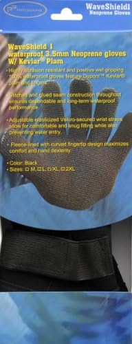 ALPHTN GLV Neoprene/Kevlar Waveshield Gloves, X-Large