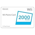Wii 2000 Points Card