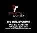 Tribeca Living® Egyptian Cotton Sateen 800 Thread Count 24