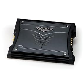 Kicker 08ZX3001 300-Watt Mono Subwoofer Amplifier