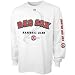 Men`s Boston Red Sox L/S White Baseball Club Tshirt