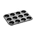 Premier Housewares 0.4 mm Non-Stick 12-Cup Cupcake Tray, 35 x 26.5 x 3 cm Height