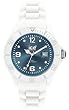 Ice Men's SIWJUS10 Ice-White Jeans Blue Dial with White Bracelet Watch
