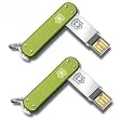 Selected SLIM Flight 128 GB Green Alox By Victorinox