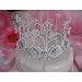 Good Fairy Pearl Crown Fairytale Wedding Cake Topper