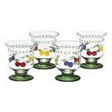 VILLEROY & BOCH FRENCH GARDEN ACCESSORIES 12-OUNCE TUMBLER, SET OF 4 GLASS