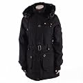 Damen Jacke, WINTER PARKA MIT KAPUZE, von BLEIFREI, MKL-567, Nylon
