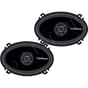 Rockford Fosgate Punch P1462 4 x 6-Inches Full Range Coaxial Speakers