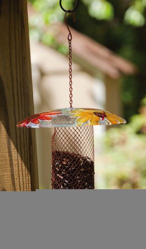 Dragonflies Glass Bird Feeders