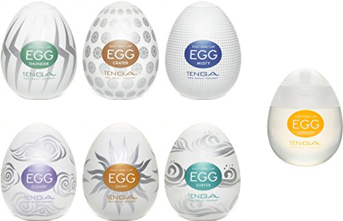 Set of TENGA EGG Hard Boiled Package and EGG Lotion