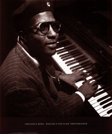 Thelonious Monk von William P. Gottlieb, 51x61