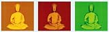 Buddha (Pop Art) Art Poster Print - 12 X 36
