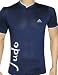 adidas JUDO T-Shirt blau/weiß