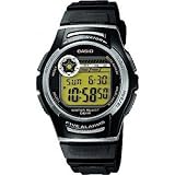 Casio – W-213-9AVES – Montre Homme – Automatique – Cadran Jaune – Bracelet Résine Noir