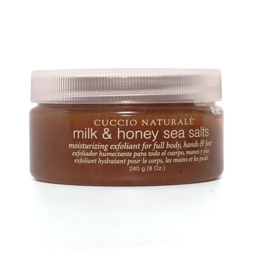 Cuccio Milk & Honey Sea Salts, 8 oz