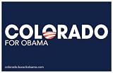 Barack Obama - (Colorado for Obama) Campaign Poster - 36 x 24