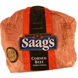 Saag's Corned Beef Choice Bottom Round Flat 5lb