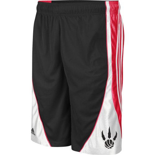NBA Men's Toronto Raptors Flash Short (Black, X-Large)
