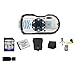 Pentax WG-3 16MP White Waterproof Shockproof Crushproof Digital Camera + 8GB SDHC Memory Card + Extra LI-50B Battery + Carrying Case + Memory Wallet + Table Top Tripod, Lens Cleaning Kit, LCD Protector + USB SDHC Reader