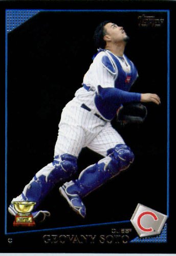 2009 Topps Black Border Baseball Card # 210 Geovany Soto Chicago Cubs Mint Condition - Shipped In Protective Screwdown Display Case!