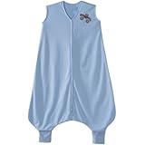 HALO Big Kids SleepSack Lightweight Knit Wearable Blanket, Blue, 2-3T