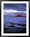 Bamburgh Castle at Dusk, Northumberland, England Collections Framed Art Poster Print by Gary Cook, 39x49