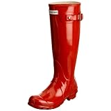 Hunter Unisex-Adult Original Gloss Pillar Box Wellington Boot