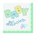 Baby Stitching Baby Shower Beverage Napkins 16 Pack