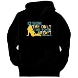 Bodybuilding THE ONLY TIME WOMEN AREN´T COMPLAINING Sports Mens Hoodie (Black, Sizes X-Small - XXX-Large)