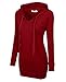 Bepei® Women's Long Sleeve Crewneck Tunic Sweatshirt String Hoodie