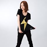 イナズマ　ガールズUネック　Tシャツ（a01-gu）【A】