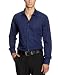 Seidensticker Herren Hemd/ Business, gestreift 224240, Gr. 43 CM, Mehrfarbig (Streifen blau dunkelblau 18)