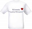 MINNESOTA - EXPLORE MINNESOTA - State-series - White T-shirt