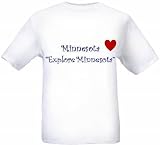 MINNESOTA - EXPLORE MINNESOTA - State-series - White T-shirt